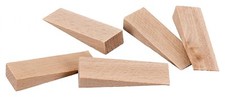 50 Holzkeile Unterlegkeile Ausgleichskeile Parkettkeile Bau Keil 6-25mm gemischt