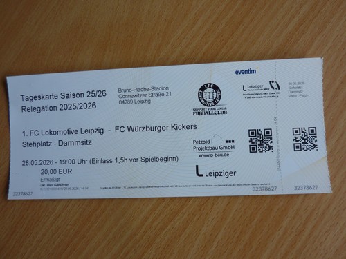 Ticket tageskarte fc - ticket, 1.