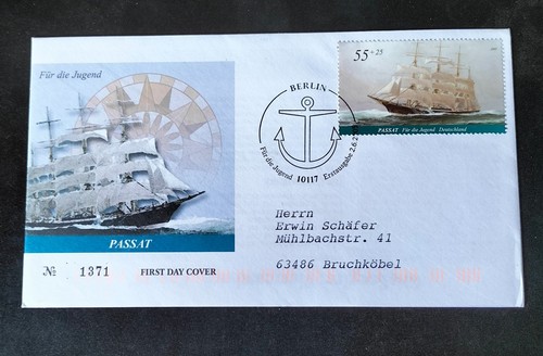 Ersttagsbrief großsegler - ,
