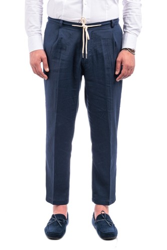 Herren hose 100 leinen - leinen,
