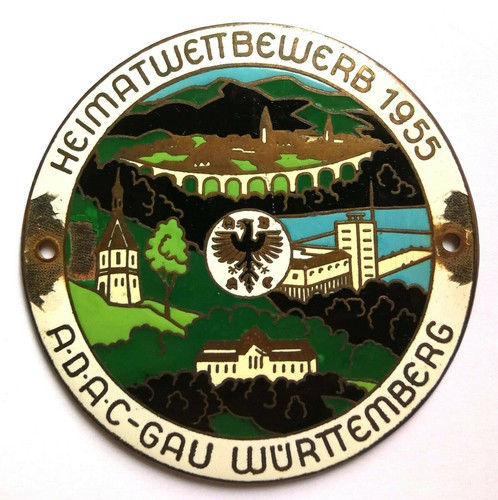 Plakette heimatwettbewerb 1955 - heimatwettbewerb,