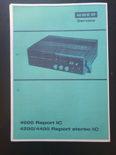 Uher 4000 4200 4400 report - uher,