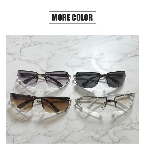 Sonnenbrille metall rahmenlos - sonnenbrille,