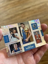 Dirk Nowitzki Panini Photogenic Scrapbook Dallas Mavericks Cracked Ice NBA /75