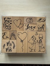 Stempelset Hochzeit, Wie Neu