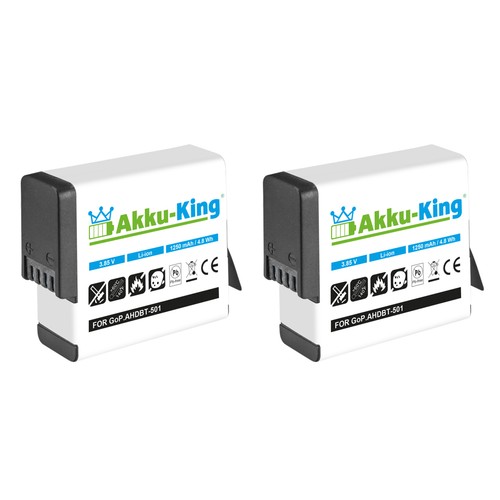Akku king - 2x, akku-king
