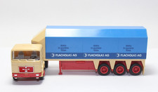 hg4841, Alter Herpa LKW Innenlader SZ Glastransport MAN Flachglas AG  1:87 / H0