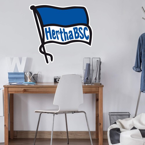 Wandtattoo hertha bsc - wandtattoo,