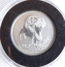 Kanada 20 Dollar 2016 - Elizabeth II. - Tyrannosaurus Rex /999 Feinsilber 7,96 g