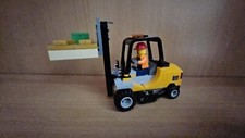 Lego City -Gabelstapler mit Figur und Ladung aus 60198 (neu, unbespielt)