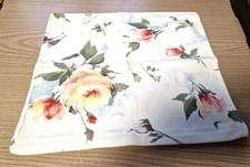 kleiner Kissenbezug - für Cocktailkissen ca. 35 x 35 cm - Rosenmuster