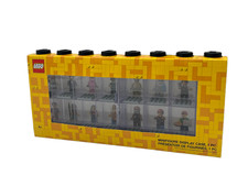 LEGO Storage Products Minifigur Vitrine hält 16 Minifiguren schwarz