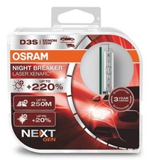 2x OSRAM D3S NIGHT BREAKER LASER XENARC +220% NEXT GEN 12V XENON LIMITED EDITION
