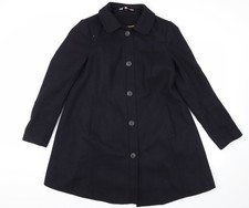 Schwarze Basic-Umstandsjacke