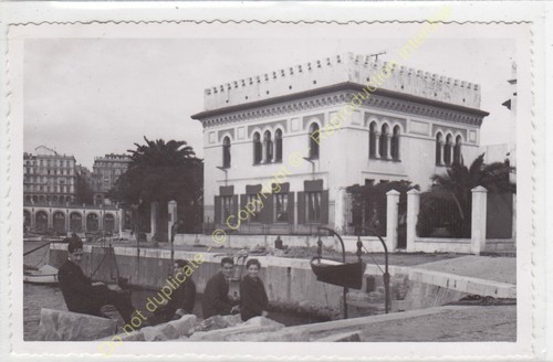 Format cpa foto rppc algerien - foto,