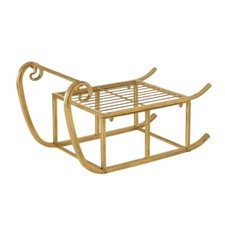 SCHLITTEN METALL DEKO EDEL