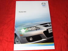 MAZDA 6 MPS Typ GG Prospekt Brochure Depliant Folleto von 2005