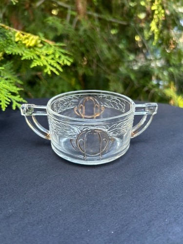 Alte zuckerdose pressglas glas - zuckerdose,