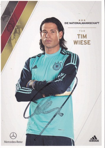 Autogramm tim wiese dfb ak - autogramm,