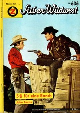Silber-Wildwest Nr. 636 - 5 $ für eine Ranch - John Texas