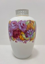 Rosenthal Vase Blumenmalerei