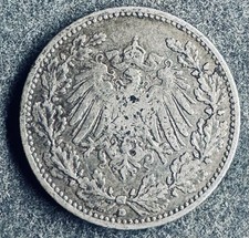 1/2 Mark 1905 D Deutsches