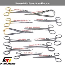 Hämostatische Chirurgische Arterien Gefäßklemme Kelly Zange Mosquitoklemme Clamp