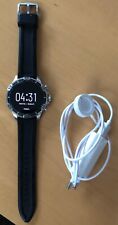 Fossil DW10F2AndroidOS Smartwatch, Silikon-Armband, Ladestation