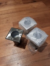 Boden Einbaustrahler, GU10 IP67  Bodenstrahler, 3er SET