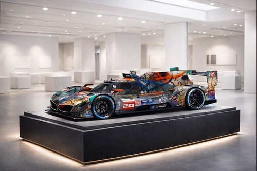 Bmw miniatur art car - miniatur, m