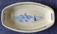 Emaille Brotkorb Schale Obstschale Emailschale Tante Emma, Kein Emailschild Veb