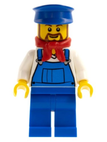 Lego train minifigur trn228 - minifigur:,