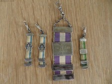 4x alter Studentika Bierzipfel 800er Silber datiert 30er Jahre