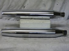 Harley Davidson orig. US Endtöpfe ohne Kat., chrom, Softail Fat Boy TC 07-17