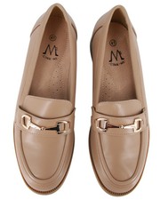 DAMEN-LOAFERS, KHAKI-SCHUHE