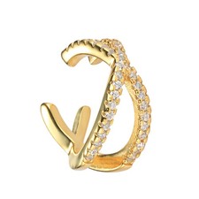 Earcuff X Silber 925 Zirkonia