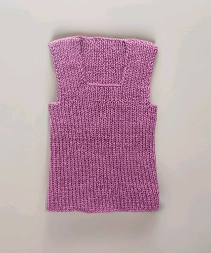 Handgestrickte kinderweste - handgestrickte,