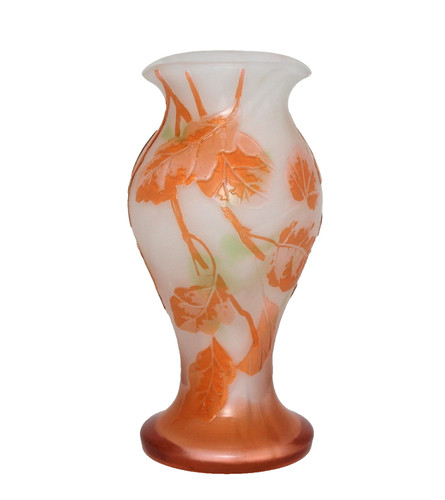 Kralik jugendstil cameo - kralik, glas