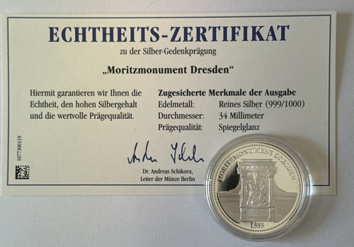 Silber-Gedenkprägung