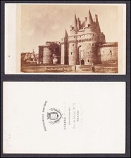 Vitré Chateau Bretagne Rennes Ch. Gerard CDV Photo Foto 1880