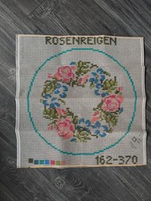 Bedruckter Stramin, Teppich