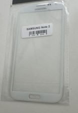 Front Glas Scheibe Display Weiß White Touch Samsung Galaxy Note 2 Original