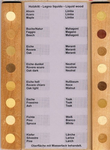 Fugenplast holzkitt 110 g - holzkitt,