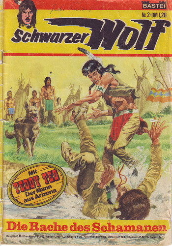 Schwarzer wolf 2 die - , nr.