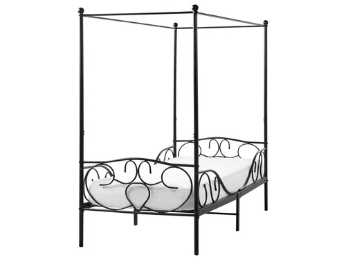 Himmelbett metall schwarz - himmelbett,