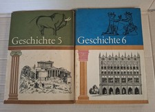 DDR-Schulbücher GESCHICHTE Klassen 5 bis 10 als Paket, Verlag Volk und Wissen 