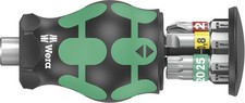 WERA Bithalter Bit Set Schraubendreher kompakt 7 tlg. Stubby Kraftform Magazin