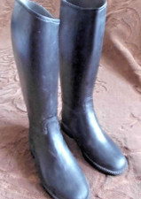 Kinderreitstiefel Zugstiefel Reiten Pferd  schwarz, Gr. 31,5