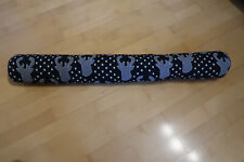 Zugluftstopper Fenster, 90cm lange Rolle für das Fenster, Fensterbankkissen