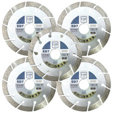 5x Diamanttrennscheibe Beton